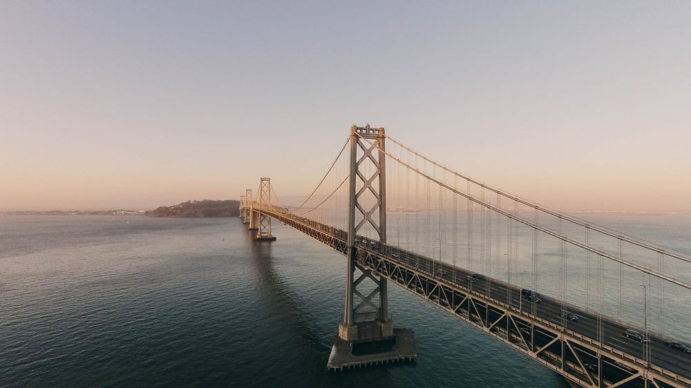 The San Francisco Bay Bridge